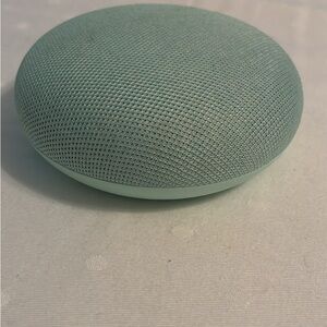 Google Home Mini Smart Voice Speaker - Mint Green Portable Audio